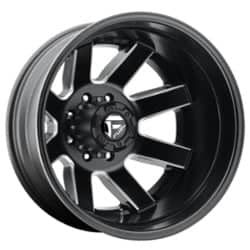 Fuel Maverick Dually Rear D538 24x8.30 8x170 -201 ET 125.1 CB Matte Black Milled