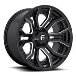 Fuel D711 Rage 20x9 6x135/6x139.7 1 ET 106.1 CB Gloss Black Milled