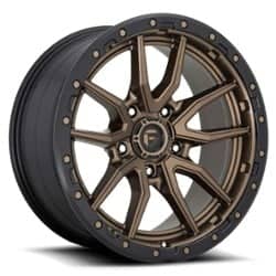 Fuel Rebel 5 D681 17x9 5x127 1 ET 71.5 CB Matte Bronze Black Bead Ring