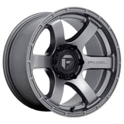 Fuel D767 Rush 17x9 6x139.7 1 ET 106.1 CB Matte Gunmetal