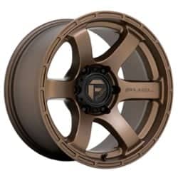 Fuel D768 Rush 20x9 5x127 1 ET 71.5 CB Matte Bronze