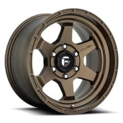 Fuel Shok D666 17x9 6x139.7 20 ET 106.1 CB Matte Bronze
