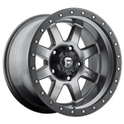 Fuel Trophy D552 Matte Anthracite with Black Ring