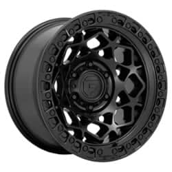 Fuel Unit D786 17x9 6x139.7 1 ET 106.1 CB Matte Black With Matte Black Ring