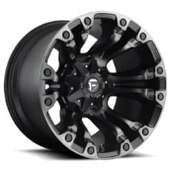 Fuel Vapor D569 17x10 5x114.3/5x127 -18 ET 78.1 CB Black with Dark Tint