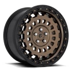 Fuel Zephyr D634 17x9 6x139.7 -12 ET 106.1 CB Matte Bronze / Black