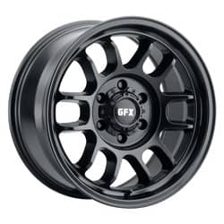 G-FX TR28 18x9 6x139.7 0 ET 106.2 CB Matte Black