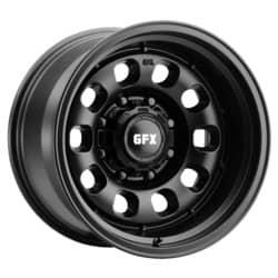 G-FX TR35 18x8.5 6x139.7 -6 ET 106.2 CB Matte Black
