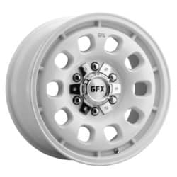 G-FX TR35 18x8.5 6x135 25 ET 95.2 CB White