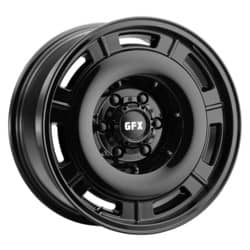 G-FX TR36 18x8.5 6x139.7 -6 ET 106.2 CB Gloss Black