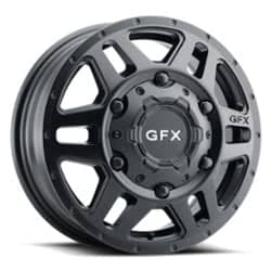G-FX MV2 AWD 16x6 6x180 84 ET 138.8 CB Matte Black