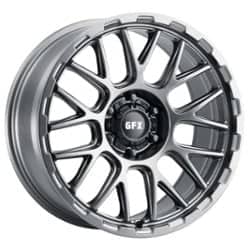 G-FX TM7 17x9 6x139.7 12 ET 106.2 CB Gunmetal