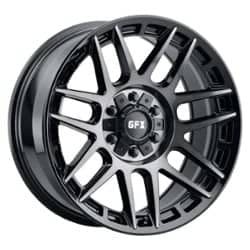G-FX TM8 17x8.5 6x139.7 -6 ET 106.2 CB Black Tint