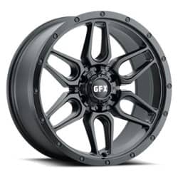 G-FX TR-18 17x8.5 6x139.7 18 ET 106.2 CB Matte Black