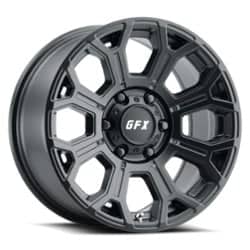 G-FX TR19 16x8.5 6x139.7 0 ET 106.2 CB Matte Black