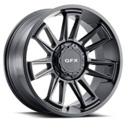 G-FX TR21 18x9 6x135 12 ET 93.2 CB Matte Black