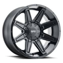 G-FX TR23 17x8.5 6x135/6x139.7 18 ET 93.2 CB Matte Black