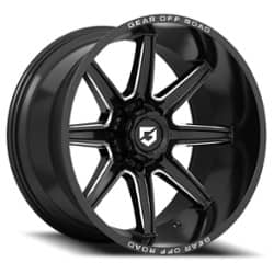 Gear Off Road 765B 20x10 8x180 -19 ET 124.3 CB Gloss Black