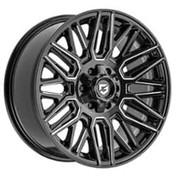 Gear Off Road 770BM Edge 22x10 8x170/8x170 -19 ET 125.2 CB Gloss Black Milled