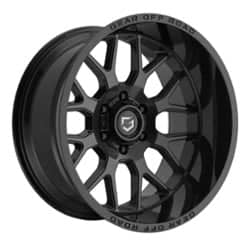Gear Off Road 763B Raid 18x9 8x165.1 18 ET 125.2 CB Gloss Black