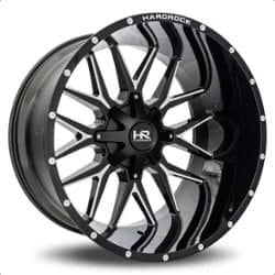 Hardrock Offroad H700 Affliction 22x10 8x165.1 -19 ET 125.2 CB Gloss Black Milled