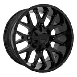 Hardrock Offroad H700 Affliction 22x10 8x165.1 -19 ET 125.2 CB Gloss Black