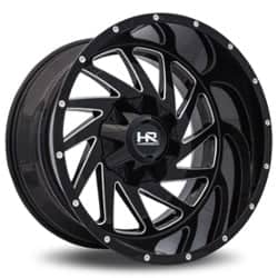 Hardrock Offroad H704 Crusher 20x9 6x135/6x139.7 0 ET 108 CB Gloss Black Milled