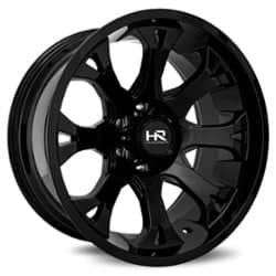 Hardrock Offroad H505 BloodShot XPosed 24x14 8x170 -76 ET 125.2 CB Gloss Black