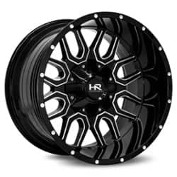Hardrock Offroad H709 Commander 22x10 8x165.1 -25 ET 125.2 CB Gloss Black Milled
