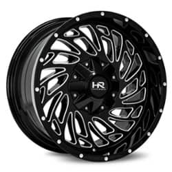 Hardrock Offroad H710 Attack 20x12 5x150/5x139.7 -51 ET 110.3 CB Gloss Black Milled