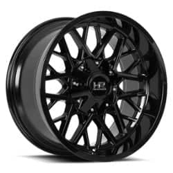 Hardrock Offroad H714 22x10 8x165.1 -25 ET 125.2 CB Gloss Black