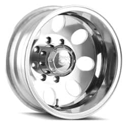 Ion Alloy 167 Dually Rear 16x6 8x165.1 -125 ET 130.2 CB Polished