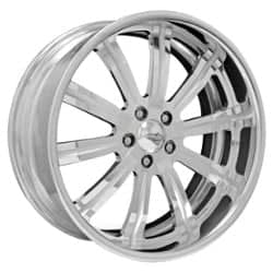 Intro Custom G-Cube Exposed 24x10 -80 to 80 ET 108 CB Polished