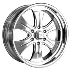 Intro Custom Hammer Exposed 24x10 -80 to 80 ET 108 CB Polished