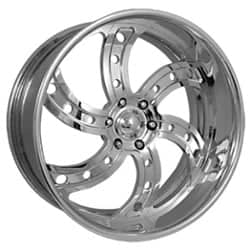 Intro Custom Twisted Del Rio Exposed 24x10 -80 to 80 ET 108 CB Polished