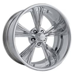 Intro Custom Wheeler Route 66 Series 24x10 -80 to 80 ET 108 CB Polished