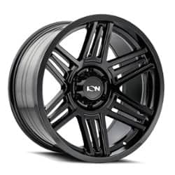 Ion Alloy 147 17x9 8x165.1 0 ET 125.2 CB Gloss Black
