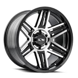 Ion Alloy 147 17x9 8x170 0 ET 125.2 CB Black Machined