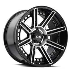 Ion Alloy 149 20x9 8x170 -12 ET 125.2 CB Black Machined