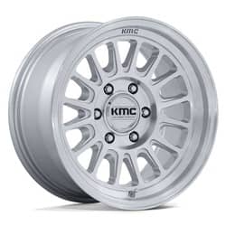 KMC KM733 Impact FFT 17x8 6x139.7 32 ET 106.1 CB Silver