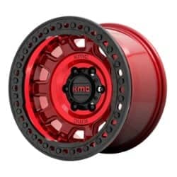 KMC KM236 Tank 17x9 6x139.7 -15 ET 108 CB Candy Red