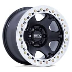 KMC KM238 VI Beadlock 17x9 8x165.1 -38 ET 125.1 CB Black