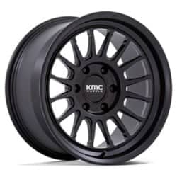 KMC KM447 Impact Forged 17x8.5 6x139.7 -10 ET 106.1 CB Black