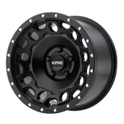 KMC KM529 Holeshot 17x9 5x114.3 -12 ET 83.1 CB Satin Black