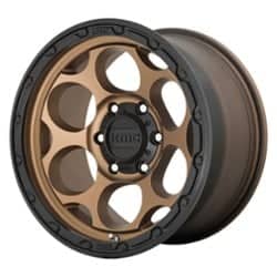 KMC KM541 Dirty Harry 18x8.5 6x139.7 18 ET 106.3 CB Matte Bronze Black Lip