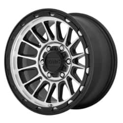 KMC KM542 Impact 16x7 5x114.3 30 ET 72.56 CB Satin Black/Machined