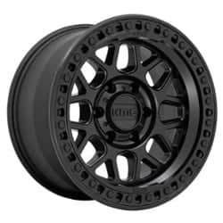 KMC KM549 GRS 17x8.5 8x165.1 0 ET 125.1 CB Satin Black