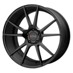 KMC KM709 Flux 20x10 5x114.3 40 ET 72.56 CB Satin Black