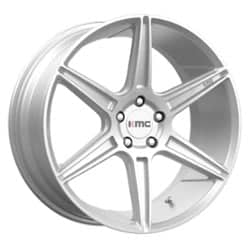 KMC KM711 Prism 20x10.5 5x114.3 45 ET 72.56 CB Brushed Silver