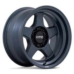 KMC KM728 Lobo 17x8.5 6x135 18 ET 87.1 CB Metallic Blue